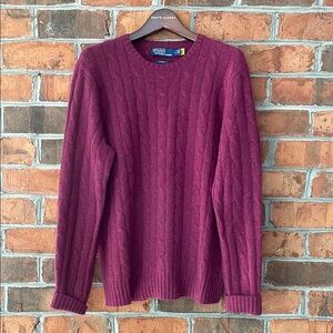 Polo Cable Cashmere sweater
